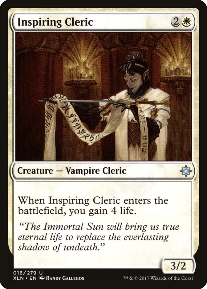 Inspiring Cleric [Ixalan] | Shuffle n Cut Hobbies & Games