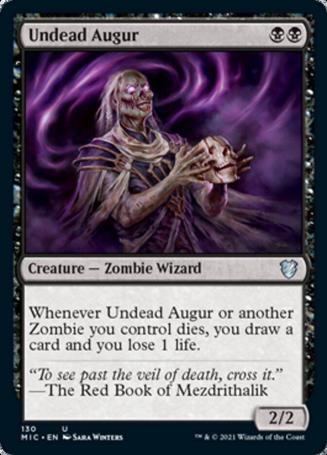 Undead Augur [Innistrad: Midnight Hunt Commander] | Shuffle n Cut Hobbies & Games