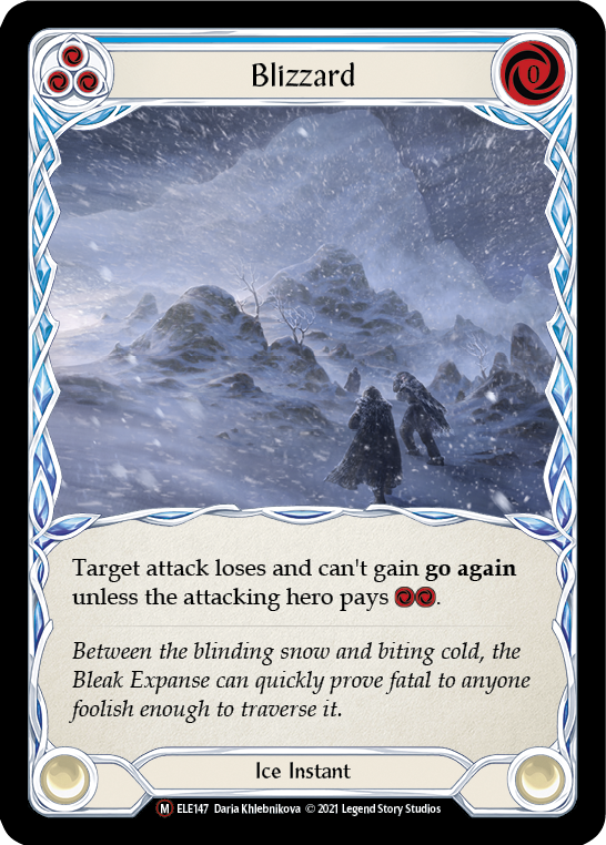 Blizzard [U-ELE147] Unlimited Normal | Shuffle n Cut Hobbies & Games