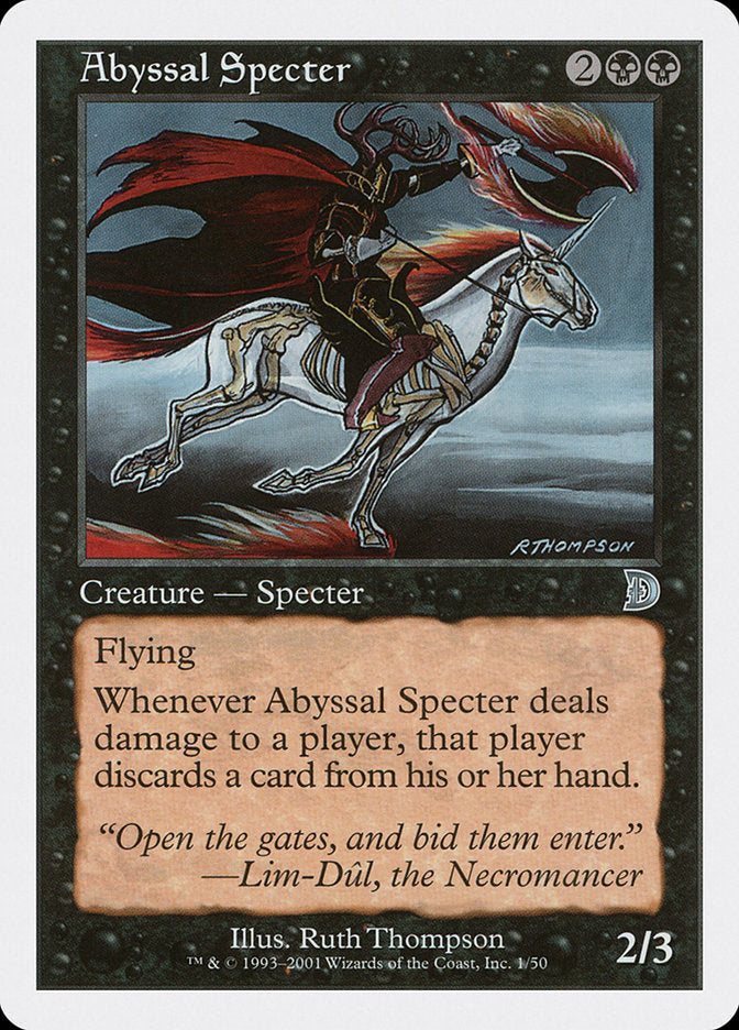 Abyssal Specter [Deckmasters] | Shuffle n Cut Hobbies & Games