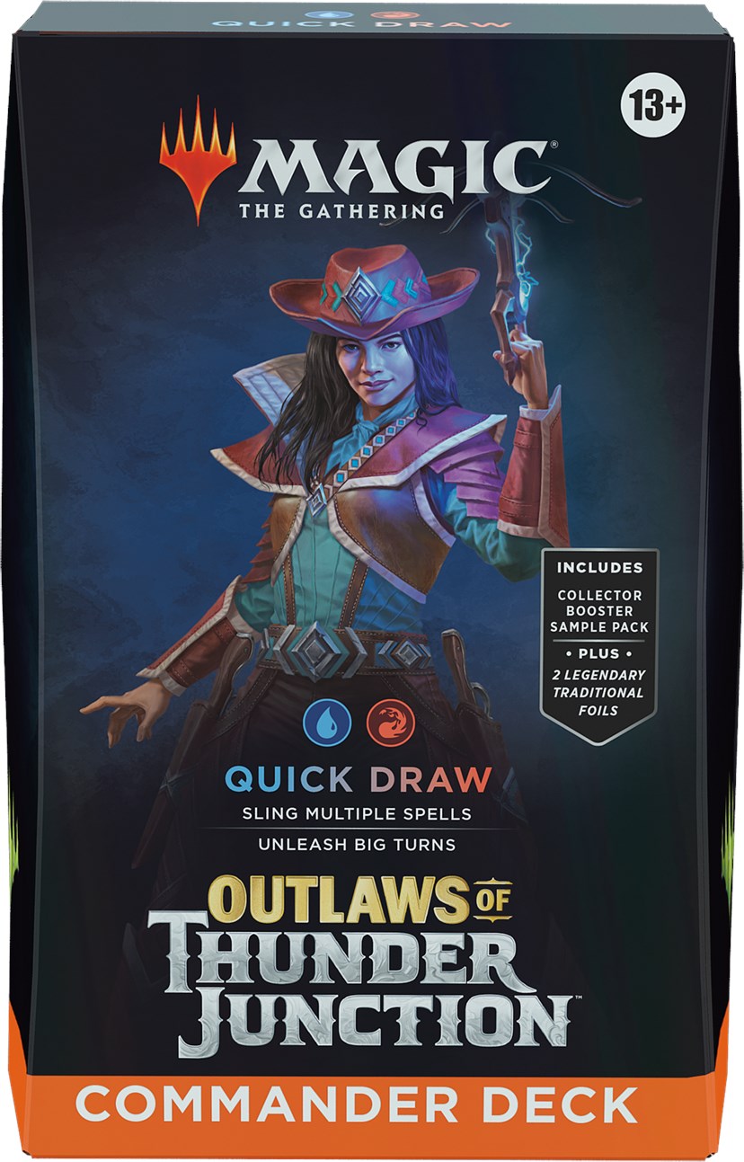 Outlaws of Thunder Junction - Commander Deck (Quick Draw) | Shuffle n Cut Hobbies & Games