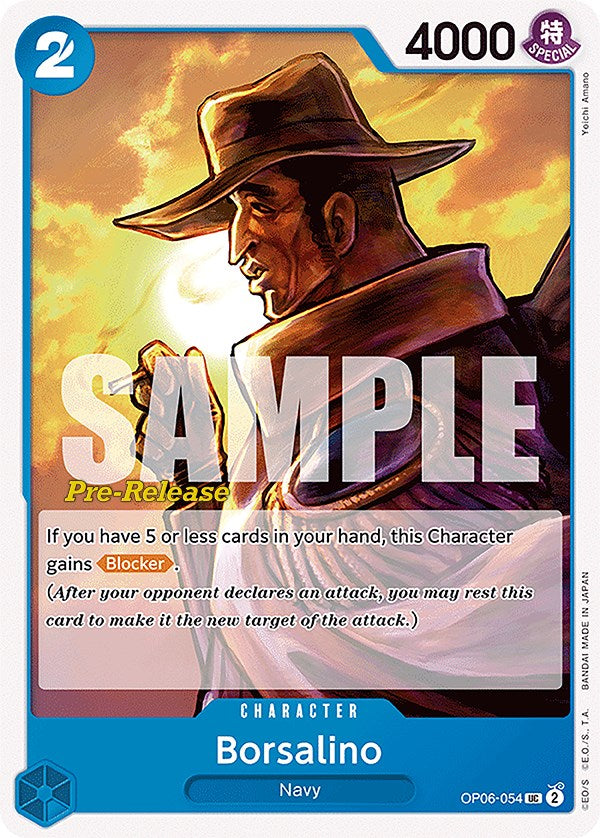 Borsalino [Wings of the Captain Pre-Release Cards] | Shuffle n Cut Hobbies & Games