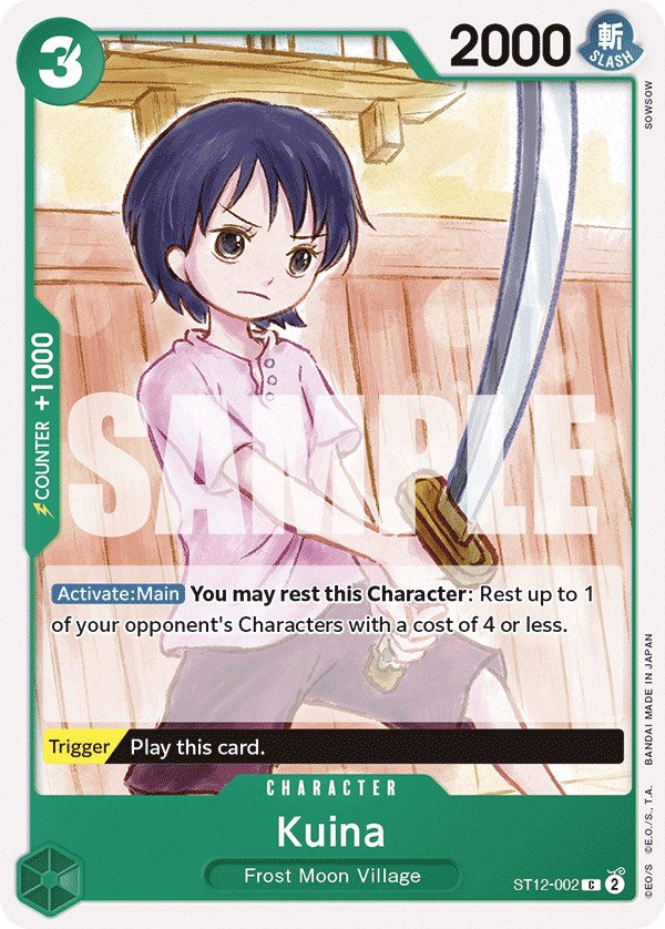 Kuina [Starter Deck: Zoro and Sanji] | Shuffle n Cut Hobbies & Games