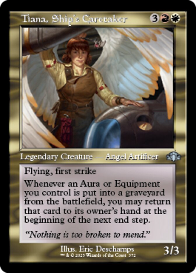 Tiana, Ship's Caretaker (Retro) [Dominaria Remastered] | Shuffle n Cut Hobbies & Games