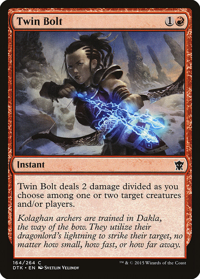 Twin Bolt [Dragons of Tarkir] | Shuffle n Cut Hobbies & Games