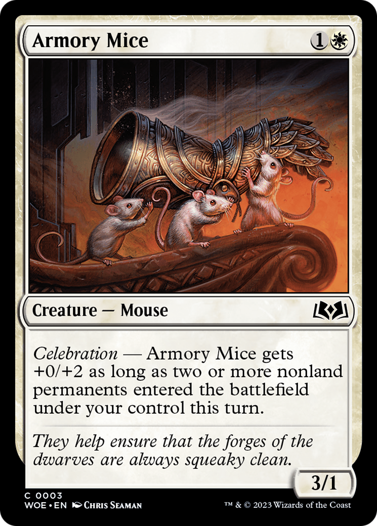 Armory Mice [Wilds of Eldraine] | Shuffle n Cut Hobbies & Games