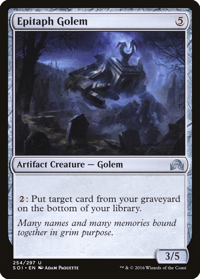 Epitaph Golem [Shadows over Innistrad] | Shuffle n Cut Hobbies & Games