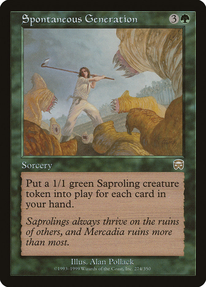 Spontaneous Generation [Mercadian Masques] | Shuffle n Cut Hobbies & Games