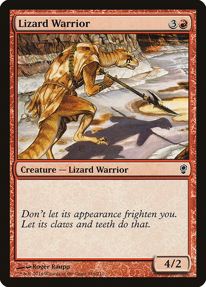 Lizard Warrior [Conspiracy] | Shuffle n Cut Hobbies & Games