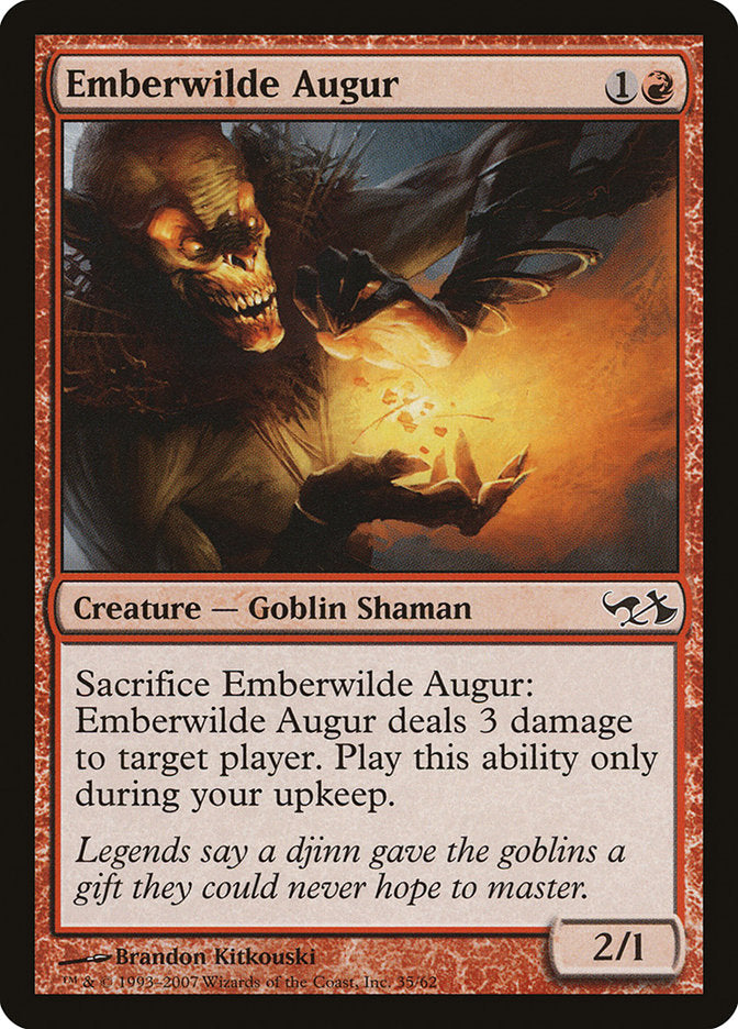 Emberwilde Augur [Duel Decks: Elves vs. Goblins] | Shuffle n Cut Hobbies & Games