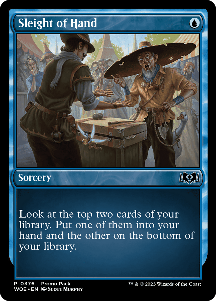 Sleight of Hand (Promo Pack) [Wilds of Eldraine Promos] | Shuffle n Cut Hobbies & Games