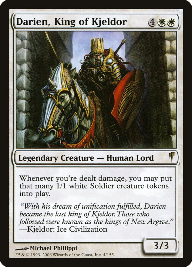 Darien, King of Kjeldor [Coldsnap] | Shuffle n Cut Hobbies & Games