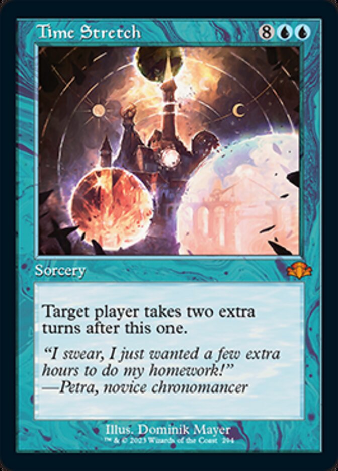 Time Stretch (Retro) [Dominaria Remastered] | Shuffle n Cut Hobbies & Games