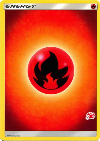 Fire Energy (Charizard Stamp #11) [Battle Academy 2020] | Shuffle n Cut Hobbies & Games