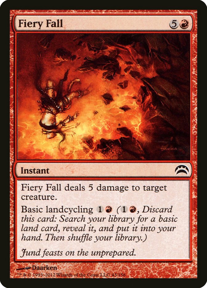 Fiery Fall [Planechase 2012] | Shuffle n Cut Hobbies & Games