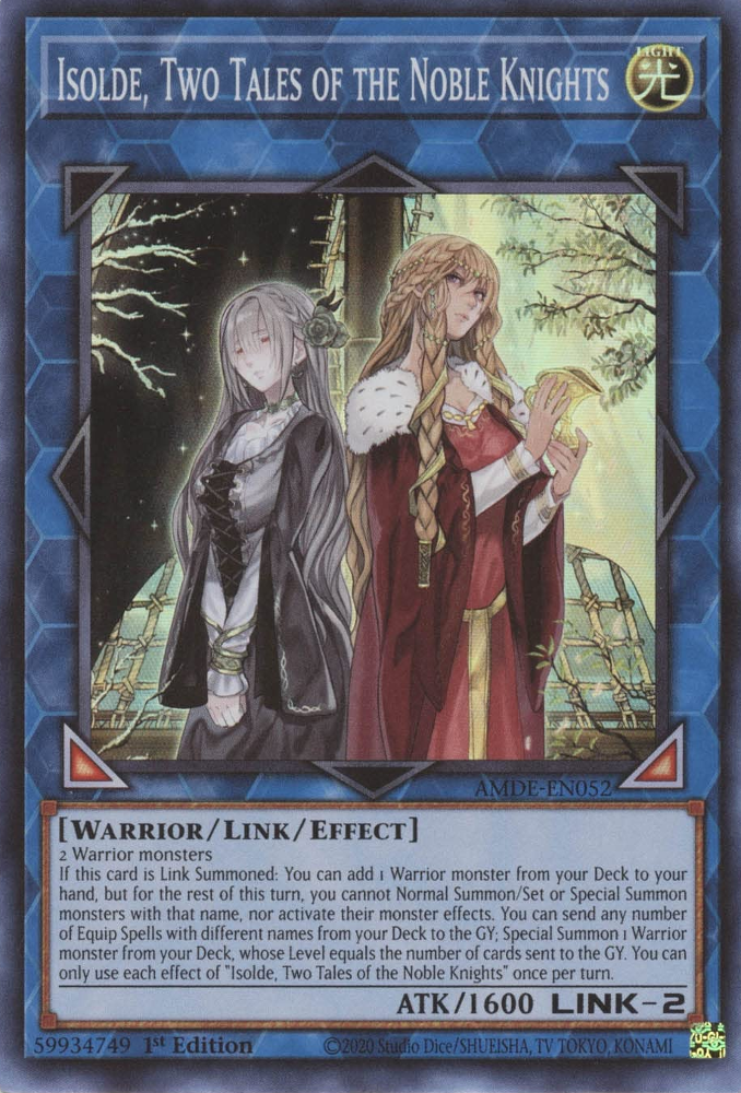 Isolde, Two Tales of the Noble Knights [AMDE-EN052] Super Rare | Shuffle n Cut Hobbies & Games