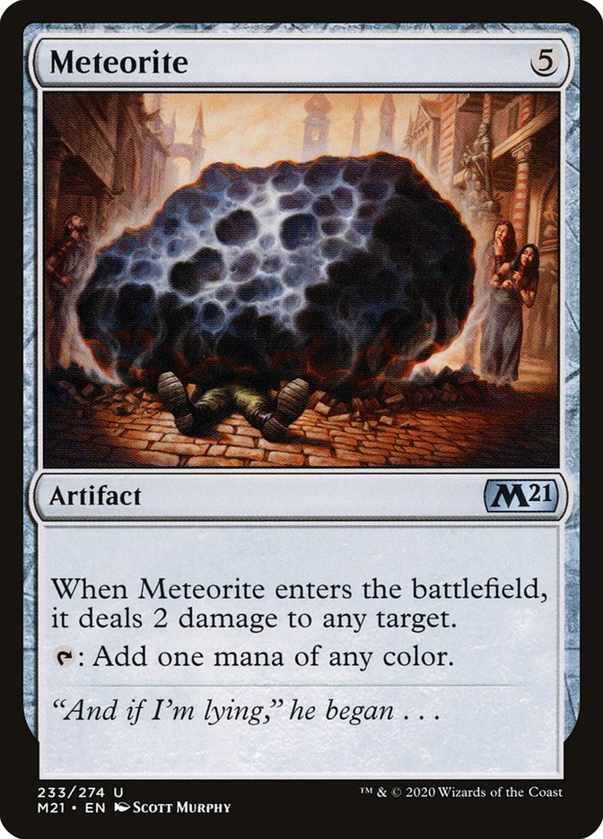 Meteorite [Core Set 2021] | Shuffle n Cut Hobbies & Games