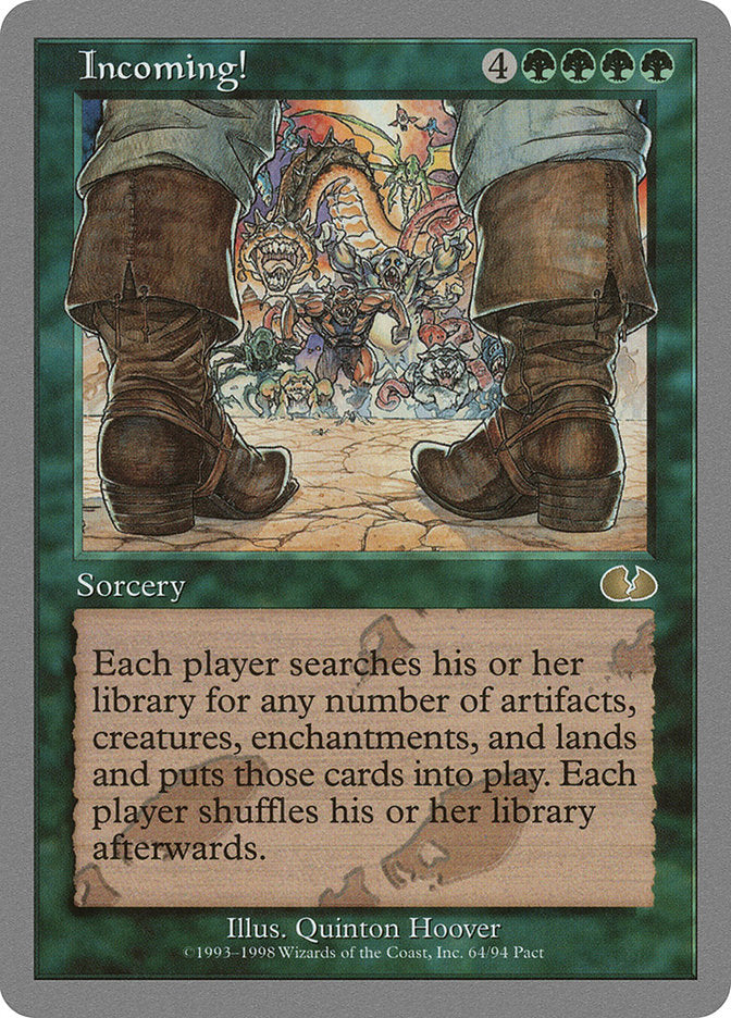 Incoming! [Unglued] | Shuffle n Cut Hobbies & Games