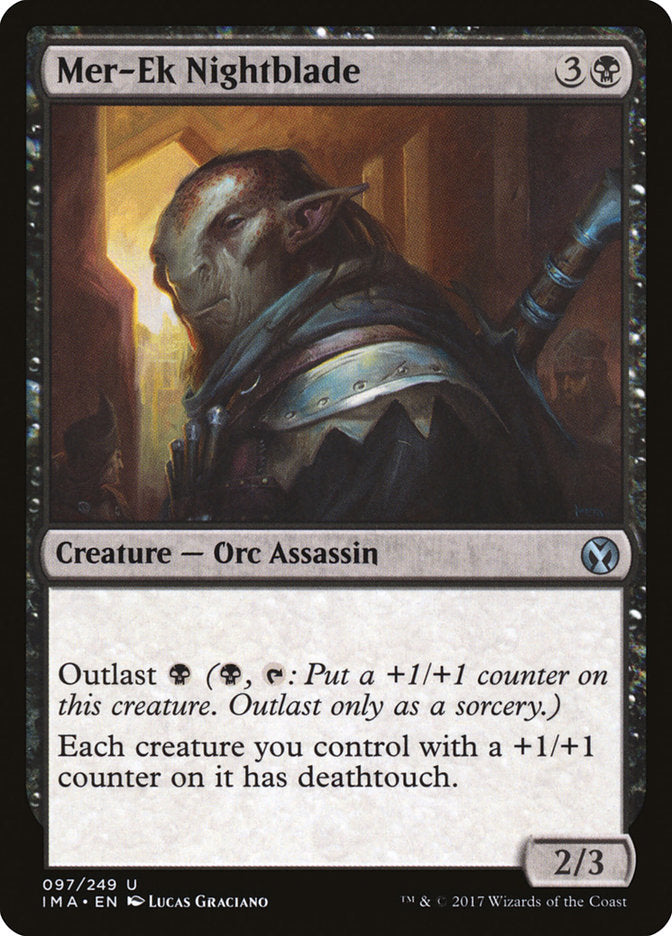 Mer-Ek Nightblade [Iconic Masters] | Shuffle n Cut Hobbies & Games