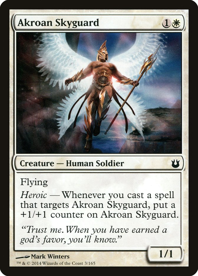 Akroan Skyguard [Born of the Gods] | Shuffle n Cut Hobbies & Games