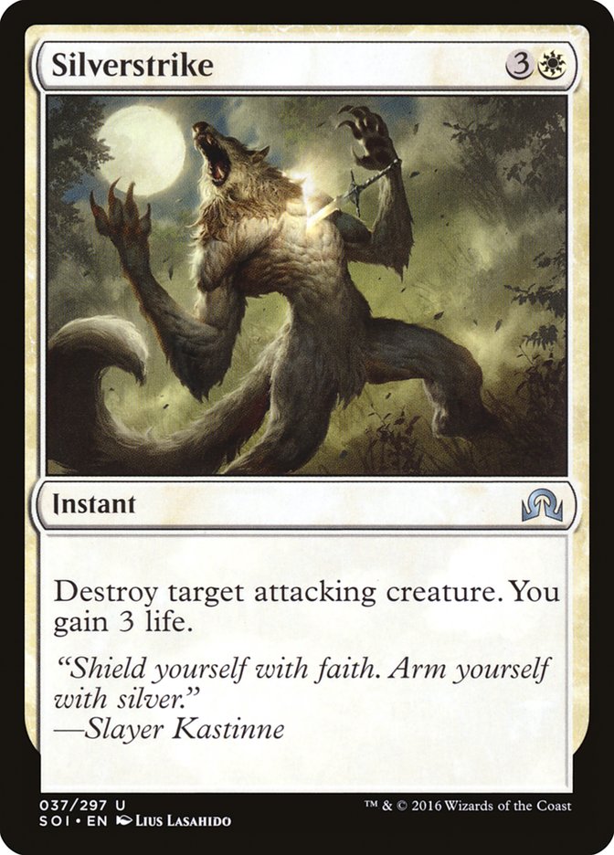 Silverstrike [Shadows over Innistrad] | Shuffle n Cut Hobbies & Games