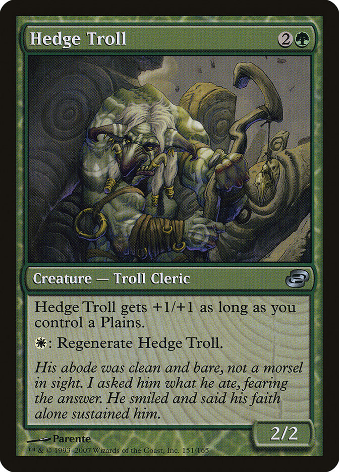 Hedge Troll [Planar Chaos] | Shuffle n Cut Hobbies & Games