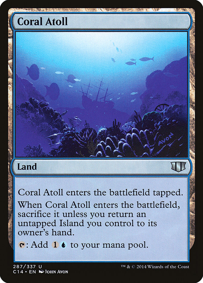 Coral Atoll [Commander 2014] | Shuffle n Cut Hobbies & Games