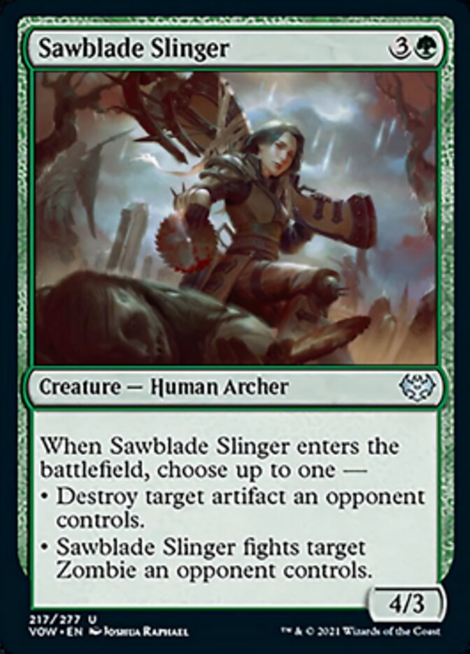 Sawblade Slinger [Innistrad: Crimson Vow] | Shuffle n Cut Hobbies & Games