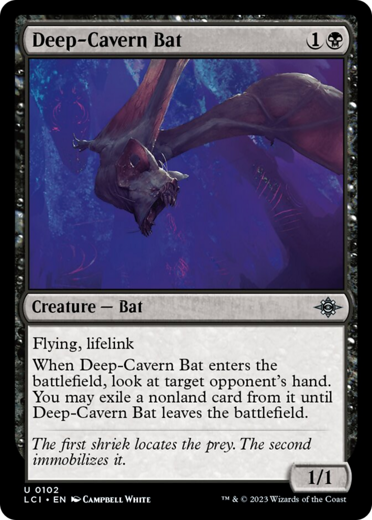 Deep-Cavern Bat [The Lost Caverns of Ixalan] | Shuffle n Cut Hobbies & Games