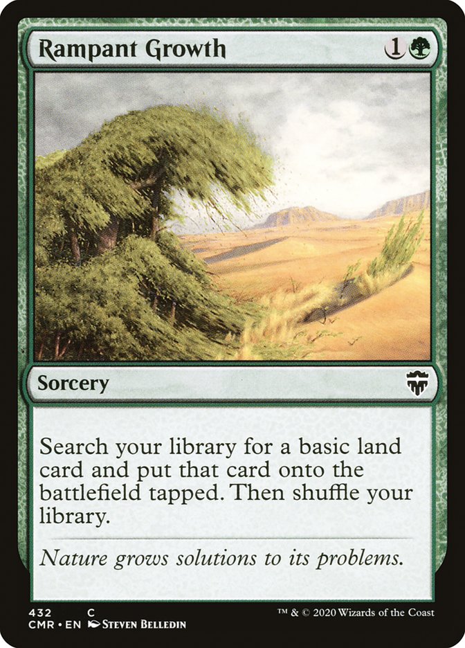 Rampant Growth [Commander Legends] | Shuffle n Cut Hobbies & Games