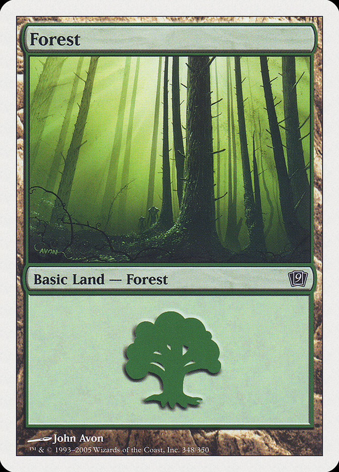 Forest (348) [Ninth Edition] | Shuffle n Cut Hobbies & Games