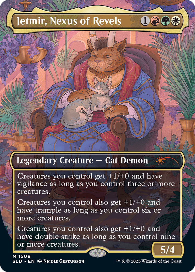 Jetmir, Nexus of Revels // Jetmir, Nexus of Revels [Secret Lair Commander Deck: Raining Cats and Dogs] | Shuffle n Cut Hobbies & Games