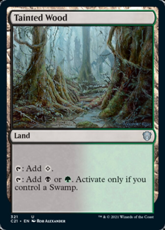 Tainted Wood [Commander 2021] | Shuffle n Cut Hobbies & Games