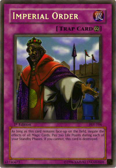 Imperial Order [PSV-104] Secret Rare | Shuffle n Cut Hobbies & Games