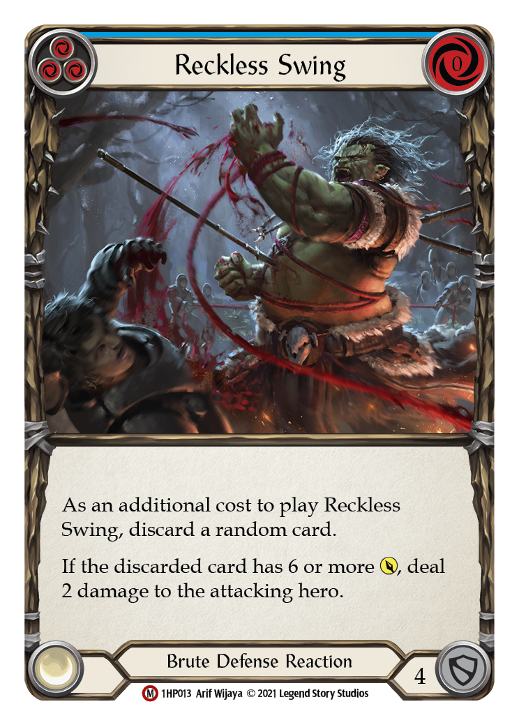 Reckless Swing [1HP013] | Shuffle n Cut Hobbies & Games