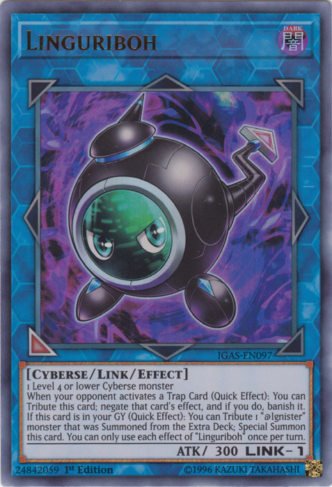 Linguriboh [IGAS-EN097] Ultra Rare | Shuffle n Cut Hobbies & Games