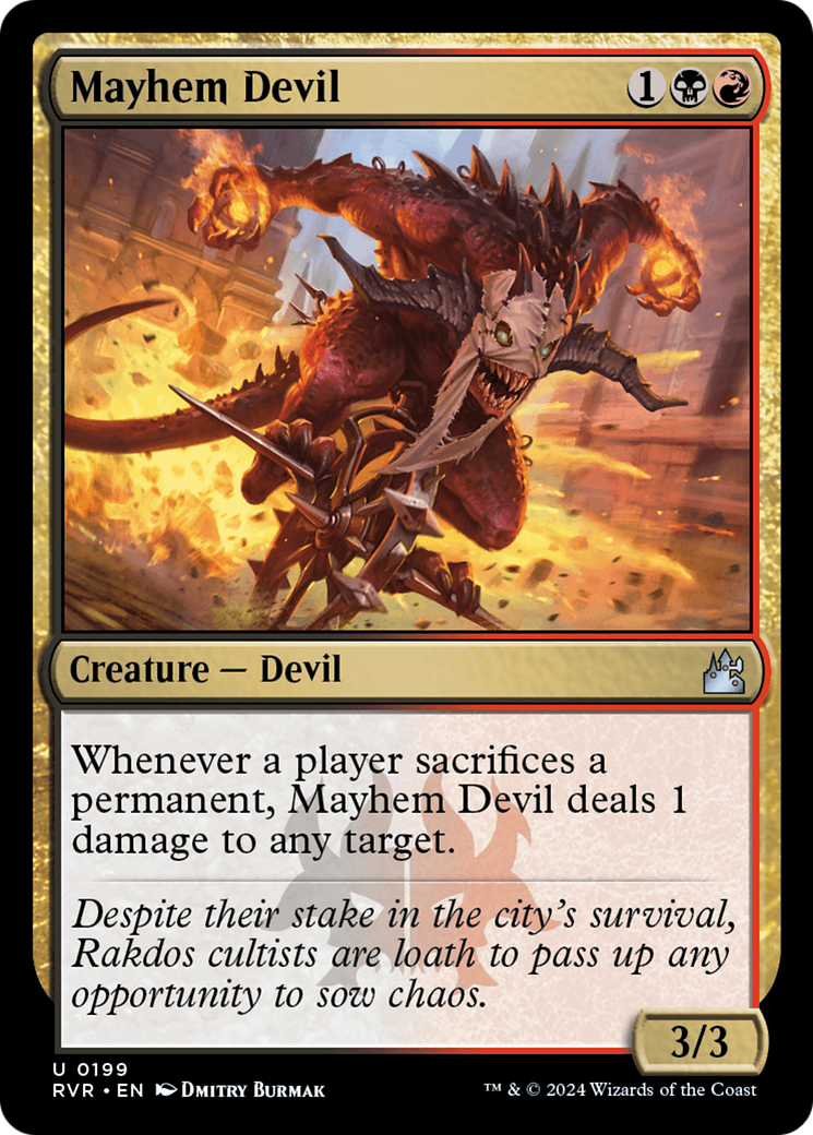 Mayhem Devil [Ravnica Remastered] | Shuffle n Cut Hobbies & Games