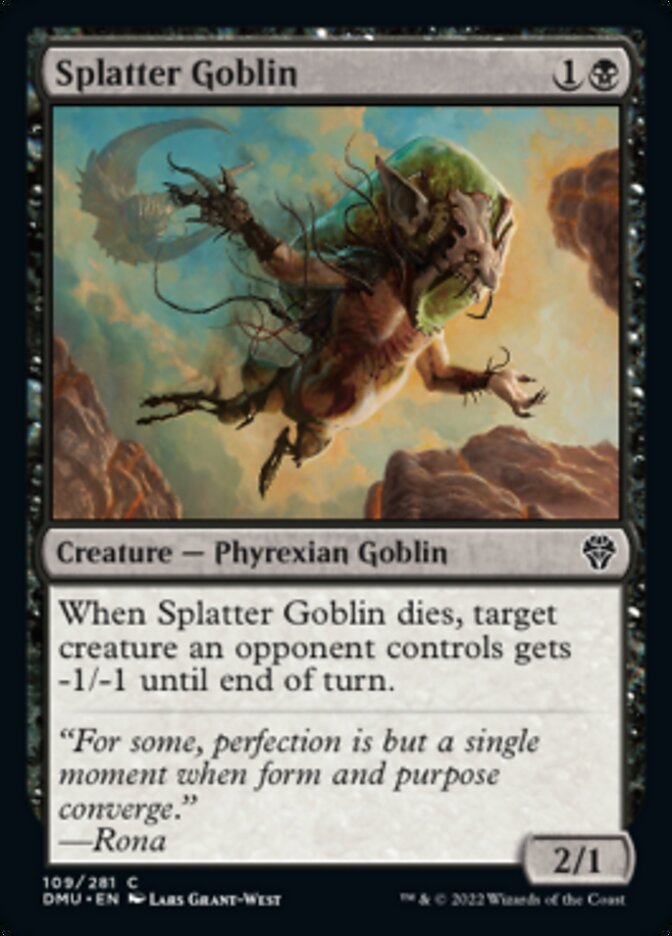 Splatter Goblin [Dominaria United] | Shuffle n Cut Hobbies & Games