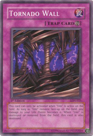 Tornado Wall [LON-023] Common | Shuffle n Cut Hobbies & Games