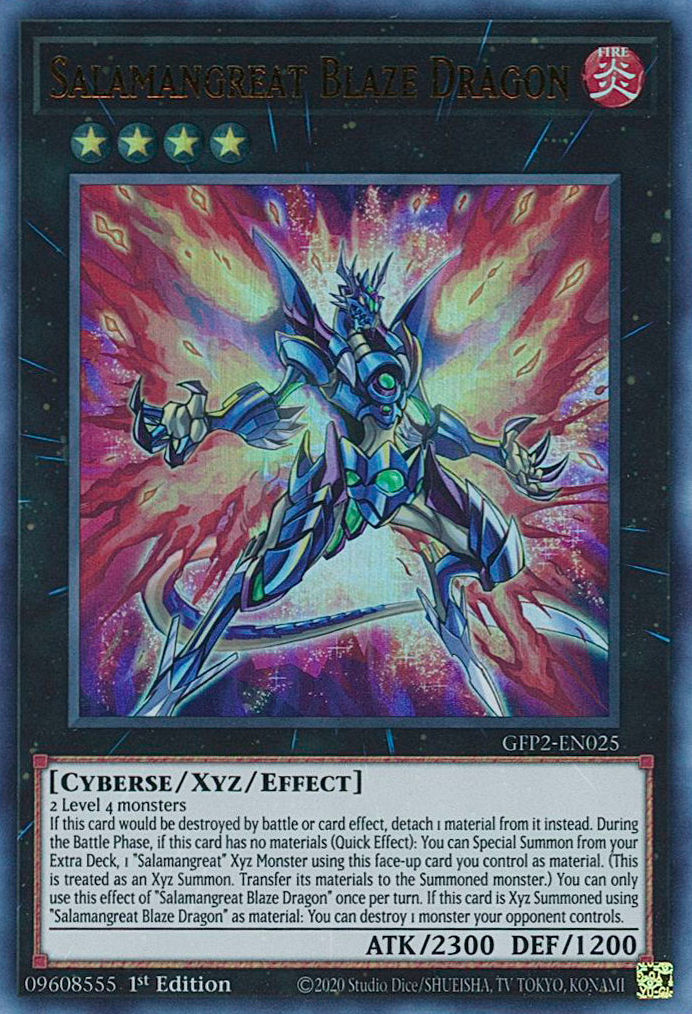 Salamangreat Blaze Dragon [GFP2-EN025] Ultra Rare | Shuffle n Cut Hobbies & Games