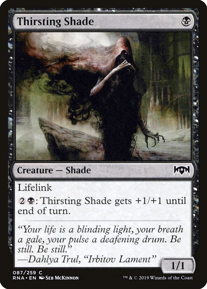 Thirsting Shade [Ravnica Allegiance] | Shuffle n Cut Hobbies & Games