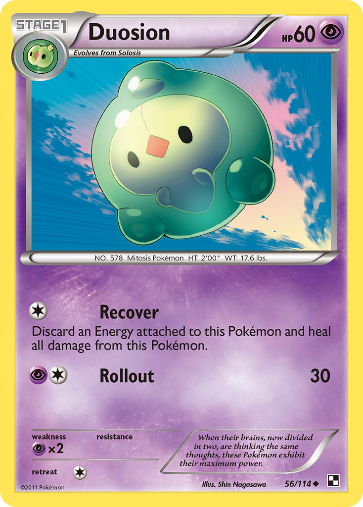 Duosion (56/114) [Black & White: Base Set] | Shuffle n Cut Hobbies & Games