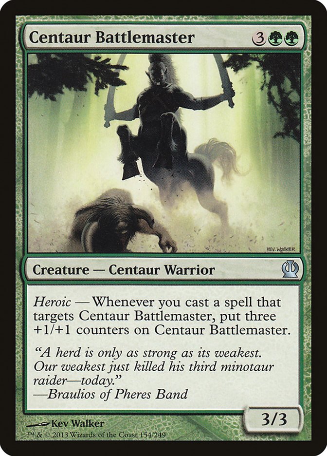Centaur Battlemaster [Theros] | Shuffle n Cut Hobbies & Games