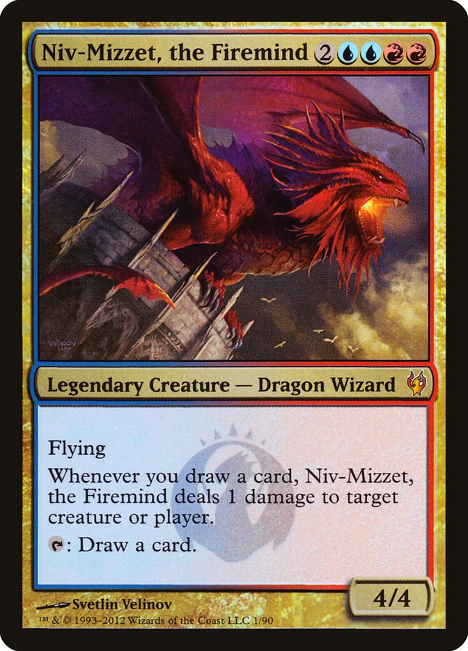 Niv-Mizzet, the Firemind [Duel Decks: Izzet vs. Golgari] | Shuffle n Cut Hobbies & Games