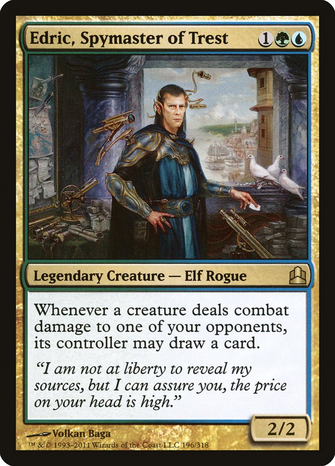 Edric, Spymaster of Trest [Commander 2011] | Shuffle n Cut Hobbies & Games