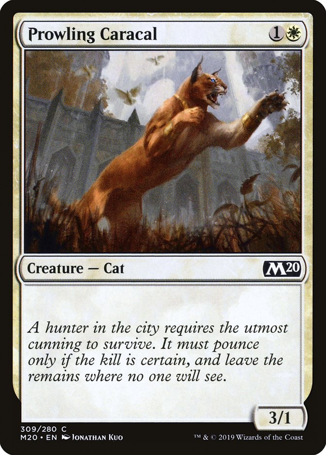 Prowling Caracal [Core Set 2020] | Shuffle n Cut Hobbies & Games