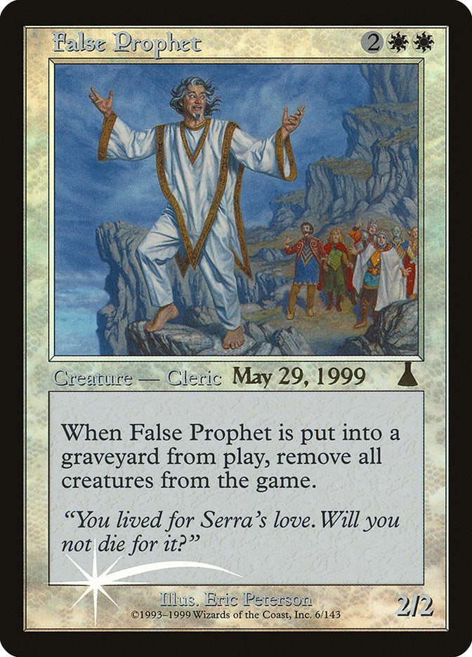 False Prophet [Urza's Destiny Promos] | Shuffle n Cut Hobbies & Games
