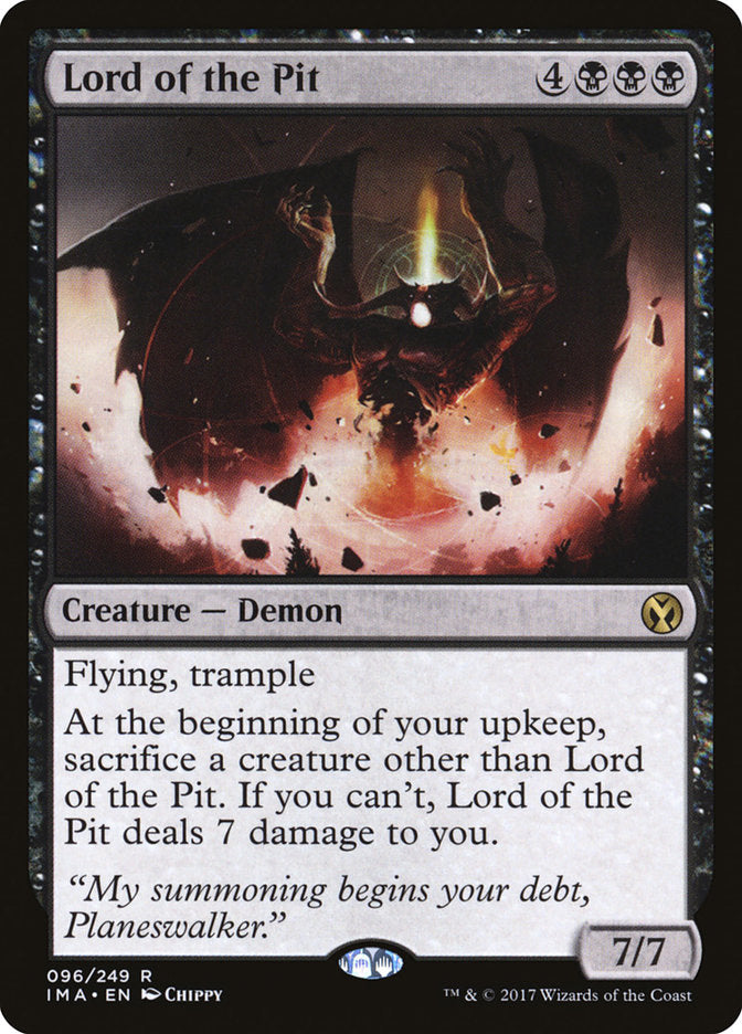 Lord of the Pit [Iconic Masters] | Shuffle n Cut Hobbies & Games