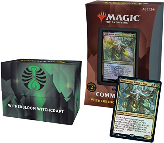 Strixhaven Commander Deck: WITHERBLOOM WITCHCRAFT | Shuffle n Cut Hobbies & Games