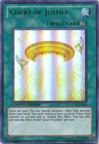 Court of Justice [LC02-EN013] Ultra Rare | Shuffle n Cut Hobbies & Games